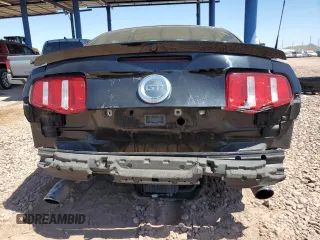 2011 Ford Mustang GT with VIN 1ZVBP8CF0B5152320, listed as a Copart auction lot 57822845 with 132,024 mi miles and Salvage title. Bid and sale history available at DreamBid. Image 6.