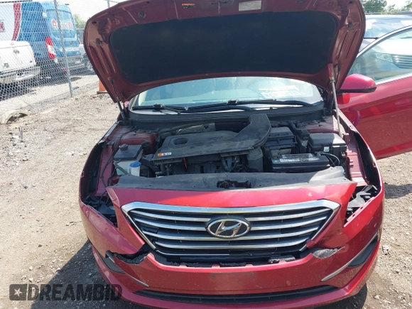 2016 Hyundai Sonata SE with VIN 5NPE24AF7GH318608, listed as a IAAI auction lot 42665235 with 64,980 mi miles and . Bid and sale history available at DreamBid. Image 10.