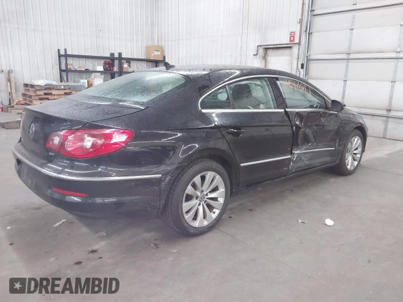 2012 Volkswagen CC Sport PZEV with VIN WVWMP7AN8CE537805, listed as a IAAI auction lot 41847051 with 147,095 mi miles. Bid and sale history available at carsss.com. Image 4.