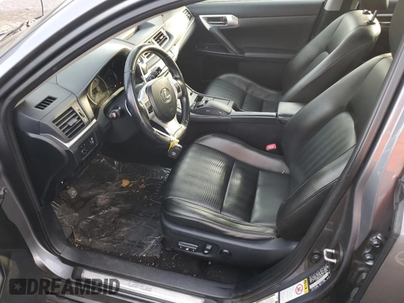 2012 Lexus CT 200h with VIN JTHKD5BH0C2100474, listed as a Copart auction lot 84559384 with 190,598 mi miles and Salvage Title. Bid and sale history available at carsss.com. Image 7.