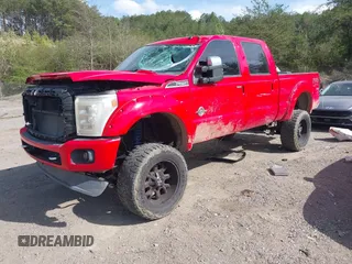 2016 Ford F-250 Lariat z VIN 1FT7W2BT7GEA63075, wystawiony jako IAAI lot #41837115 z przebiegiem 140 110 mil mil oraz . Historia ofert i sprzedaży dostępna na DreamBid. Obrazek 2.