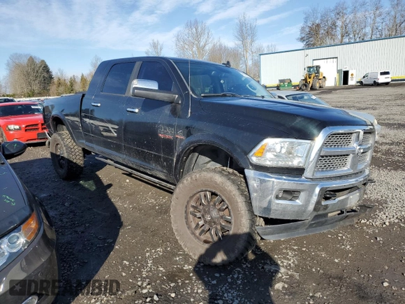 2015 Ram 2500 Laramie with VIN 3C6UR5NL3FG576801, listed as a Copart auction lot 46854805 with 120,821 mi miles and Salvage title. Bid and sale history available at DreamBid. Image 4.