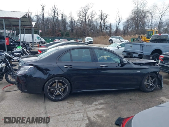 2018 Mercedes-Benz C 43 AMG with VIN 55SWF6EB9JU248383, listed as a IAAI auction lot 41226587 with 125,676 mi miles and . Bid and sale history available at carsss.com. Image 14.