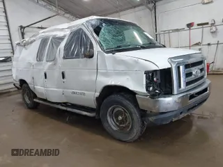 2014 Ford Econoline Cargo Commercial z VIN 1FTNE2EW7EDB01486, wystawiony jako IAAI lot #41937189 z przebiegiem 112 572 mil mil oraz . Historia ofert i sprzedaży dostępna na DreamBid. Obrazek 1.