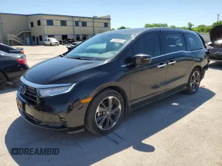 2024 Honda Odyssey Elite с VIN 5FNRL6H90RB042915, выставлен на аукционе Copart как лот 55589425 с пробегом 8 902 миль миль и Списание • Salvage title. История ставок и продаж доступна на DreamBid. Изображение 1.