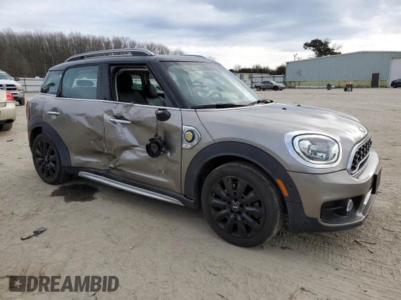 2018 MINI Countryman Cooper S E with VIN WMZYU7C41J3B86228, listed as a Copart auction lot 87400414 with 30,147 mi miles and Salvage Title. Bid and sale history available at carsss.com. Image 4.