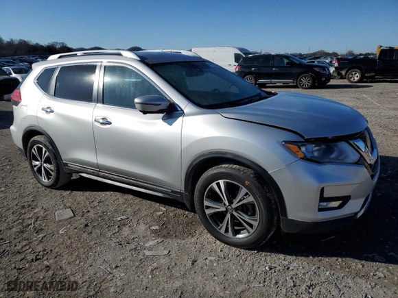 2017 Nissan Rogue SL with VIN JN8AT2MT6HW406664, listed as a Copart auction lot 49605335 with 81,081 mi miles and Salvage Title. Bid and sale history available at carsss.com. Image 4.