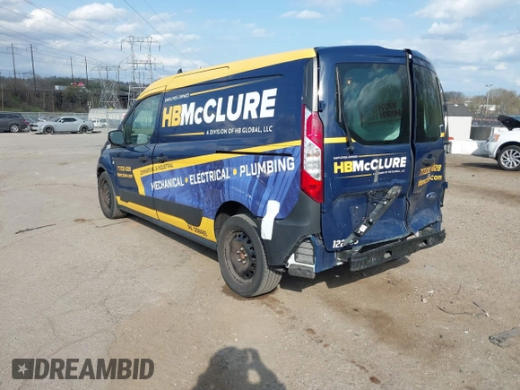 2022 Ford Transit Connect XL с VIN NM0LS7S2XN1530571, выставлен на аукционе IAAI как лот 41892701 с пробегом 32 647 миль миль и . История ставок и продаж доступна на DreamBid. Изображение 3.