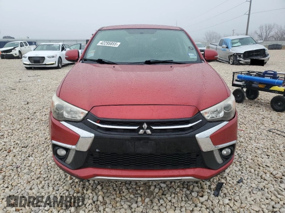 2019 Mitsubishi Outlander Sport SE 2.0 with VIN JA4AP4AU8KU018163, listed as a Copart auction lot 42295855 with 0 mi miles and Salvage Title. Bid and sale history available at carsss.com. Image 5.