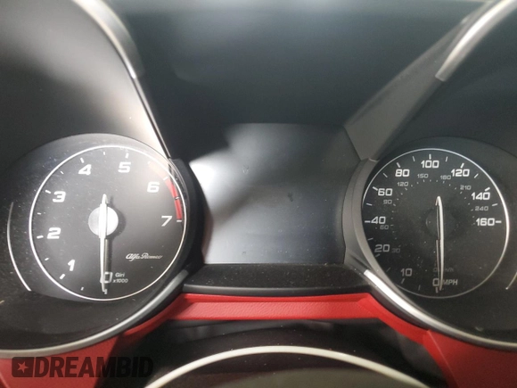 2019 Alfa Romeo Giulia Sport с VIN ZARFAMAN0K7604236, выставлен на аукционе Copart как лот 57365945 с пробегом Не указан миль и На запчасти • Non repairable. История ставок и продаж доступна на DreamBid. Изображение 9.