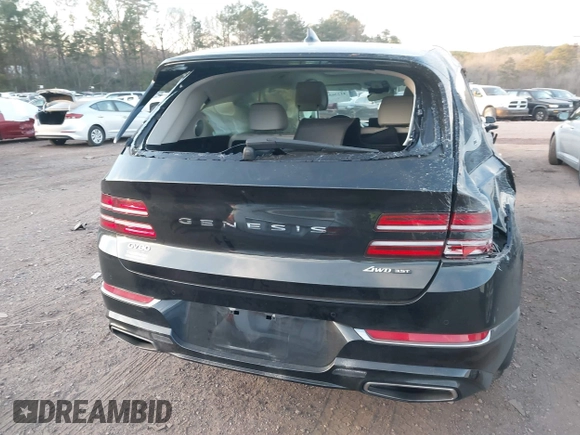 2021 Genesis GV80 with VIN KMUHCESC7MU063042, listed as a IAAI auction lot 41236516 with 40,535 mi miles and . Bid and sale history available at DreamBid. Image 15.