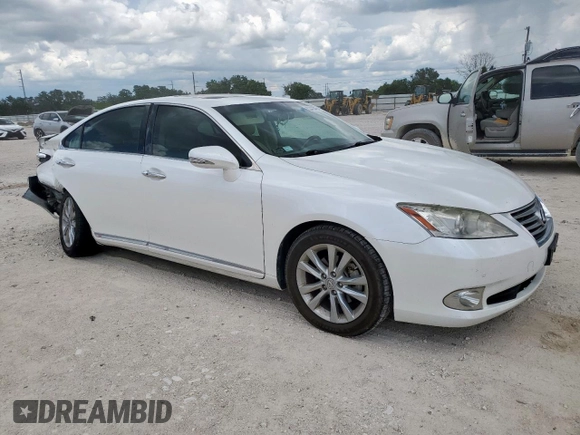 2012 Lexus ES 330 with VIN JTHBK1EG3C2490827, listed as a Copart auction lot 62430405 with 110,944 mi miles and Salvage title. Bid and sale history available at DreamBid. Image 4.