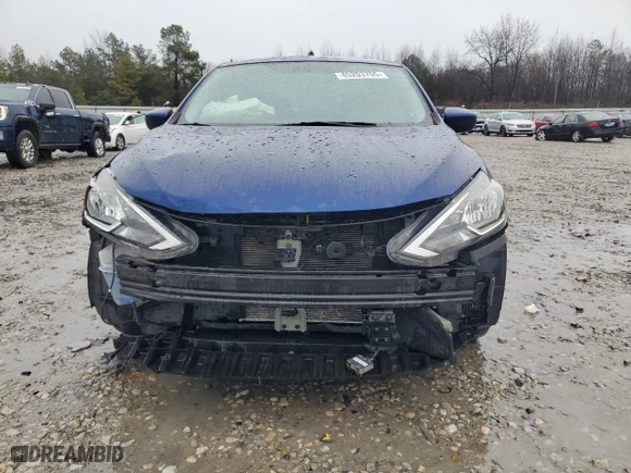 2019 Nissan Sentra S with VIN 3N1AB7AP8KY323243, listed as a Copart auction lot 45203705 with 42,743 mi miles and Salvage Title. Bid and sale history available at carsss.com. Image 5.