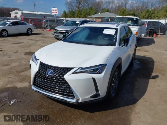 2021 Lexus UX 250h z VIN JTHP9JBH0M2039502, wystawiony jako IAAI lot #41868672 z przebiegiem 17 496 mil mil oraz . Historia ofert i sprzedaży dostępna na DreamBid. Obrazek 17.