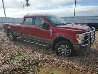2022 Ford Super Duty F-250 SRW XL with VIN 1FT7W2BN5NEG41141, listed as a Copart auction lot 52108745 with 52,619 mi miles and Salvage Title. Bid and sale history available at carsss.com. Image 4.