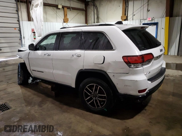 2020 Jeep Grand Cherokee Limited z VIN 1C4RJFBG2LC243295, wystawiony jako Copart lot #87415694 z przebiegiem 46 837 mil mil oraz Szkoda całkowita • Salvage title. Historia ofert i sprzedaży dostępna na DreamBid. Obrazek 2.