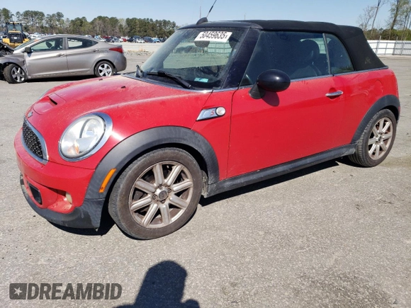2013 MINI Convertible S с VIN WMWZP3C50DT297607, выставлен на аукционе Copart как лот 50459635 с пробегом 171 004 миль миль и Чистый • Clean title. История ставок и продаж доступна на DreamBid. Изображение 1.