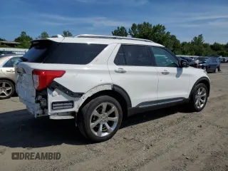2020 Ford Explorer Platinum z VIN 1FM5K8HC3LGA46121, wystawiony jako Copart lot #60249425 z przebiegiem 46 439 mil mil oraz Szkoda całkowita • Salvage title. Historia ofert i sprzedaży dostępna na DreamBid. Obrazek 3.