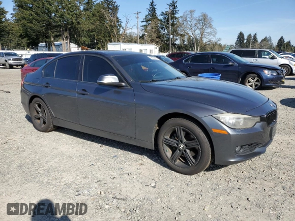 2013 BMW 3 Series 328i xDrive with VIN WBA3B3C56DF530814, listed as a Copart auction lot 52820915 with 144,164 mi miles and Salvage Title. Bid and sale history available at carsss.com. Image 4.