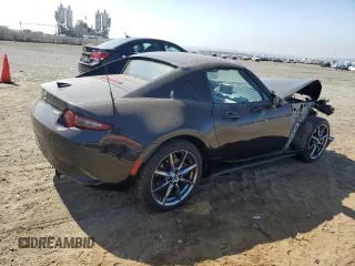 2017 Mazda MX-5 Miata RF Grand Touring with VIN JM1NDAM73H0104498, listed as a Copart auction lot 71321294 with 85,810 mi miles and Salvage Title. Bid and sale history available at carsss.com. Image 3.
