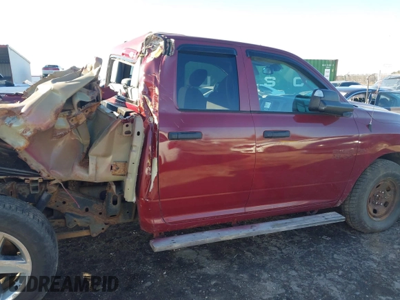 2014 Ram 1500 Tradesman z VIN 1C6RR7FT4ES171215, wystawiony jako IAAI lot #41293240 z przebiegiem 115 967 mil mil oraz . Historia ofert i sprzedaży dostępna na DreamBid. Obrazek 14.