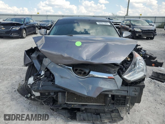 2014 Hyundai Veloster with VIN KMHTC6AD2EU216209, listed as a Copart auction lot 68901093 with 106,189 mi miles and Salvage title. Bid and sale history available at DreamBid. Image 5.