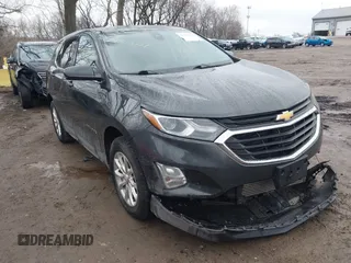 2020 Chevrolet Equinox LT with VIN 2GNAXUEV9L6229579, listed as a IAAI auction lot 41512031 with 96,446 mi miles and . Bid and sale history available at DreamBid. Image 1.