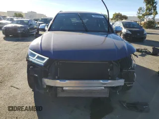 2020 Audi SQ5 Premium Plus with VIN WA1B4AFY4L2077702, listed as a Copart auction lot 76933874 with 76,419 mi miles and Salvage Title. Bid and sale history available at DreamBid. Image 5.