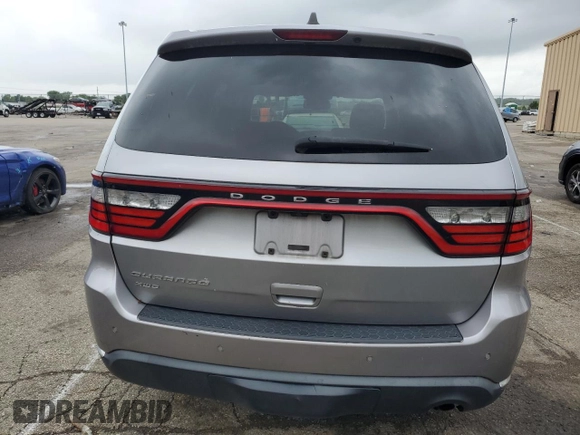 2016 Dodge Durango SXT with VIN 1C4RDJAG3GC309161, listed as a Copart auction lot 60219395 with 161,397 mi miles and Clean title. Bid and sale history available at DreamBid. Image 6.