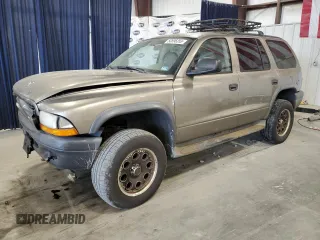 2003 Dodge Durango Sport with VIN 1D4HS38N43F617808, listed as a Copart auction lot 50896355 with 190,286 mi miles and Salvage title. Bid and sale history available at DreamBid. Image 1.
