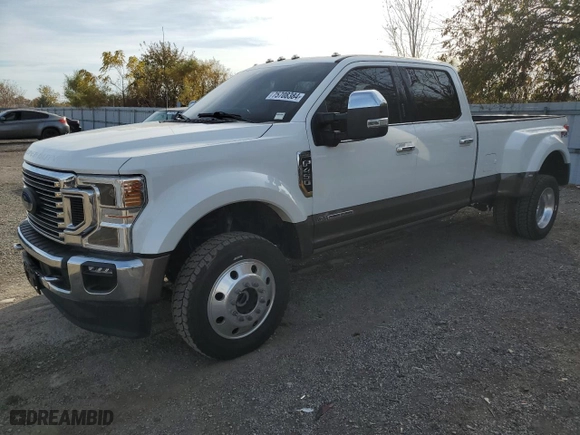 2020 Ford Super Duty F-450 DRW XL with VIN 1FT8W4DT3LEC94966, listed as a Copart auction lot 75708384 with 116,779 mi miles and Clean Title. Bid and sale history available at carsss.com. Image 1.