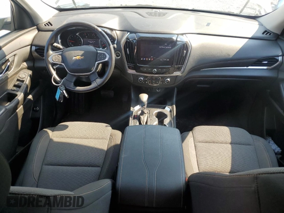 2021 Chevrolet Traverse LT Cloth with VIN 1GNERGKW7MJ219101, listed as a Copart auction lot 59252844 with 32,418 mi miles and Salvage Title. Bid and sale history available at carsss.com. Image 8.