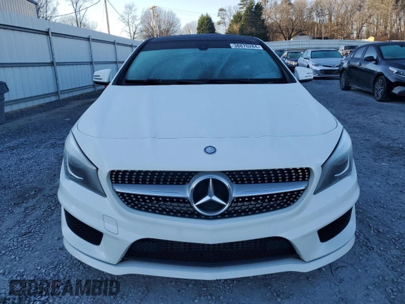 2015 Mercedes-Benz CLA 250 with VIN WDDSJ4EB5FN165731, listed as a Copart auction lot 38870284 with 100,739 mi miles and . Bid and sale history available at DreamBid. Image 5.
