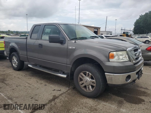 2008 Ford F-150 STX with VIN 1FTRX14W18FB34497, listed as a Copart auction lot 60402785 with 662,117 mi miles and Salvage title. Bid and sale history available at DreamBid. Image 4.