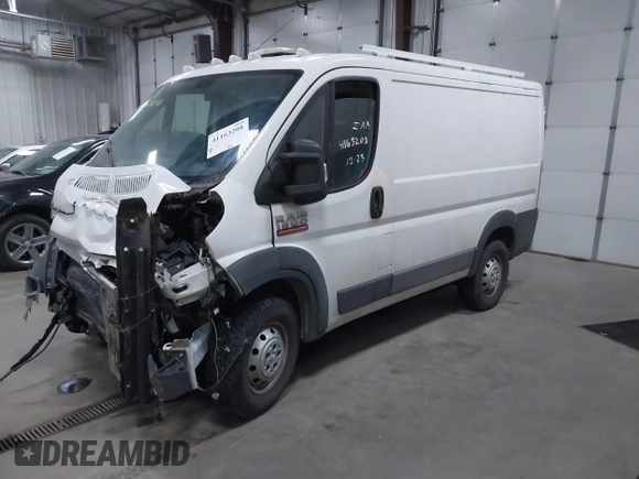 2016 Ram ProMaster Cargo with VIN 3C6TRVNG6GE116477, listed as a IAAI auction lot 41163208 with 100,971 mi miles and . Bid and sale history available at DreamBid. Image 17.