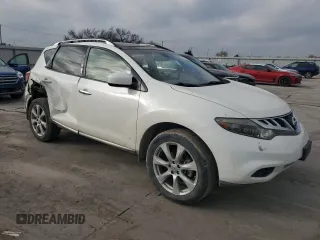 2014 Nissan Murano SL with VIN JN8AZ1MU6EW419170, listed as a Copart auction lot 49162565 with 104,630 mi miles and Salvage Title. Bid and sale history available at carsss.com. Image 4.