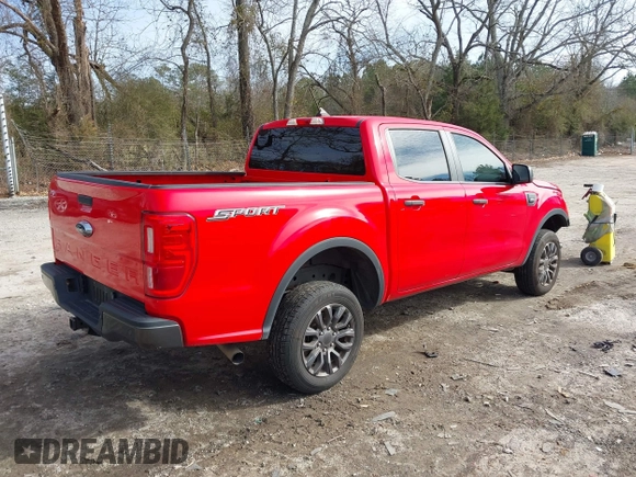 2022 Ford Ranger XL with VIN 1FTER4EH8NLD12946, listed as a IAAI auction lot 41262547 with 105,121 mi miles. Bid and sale history available at carsss.com. Image 4.