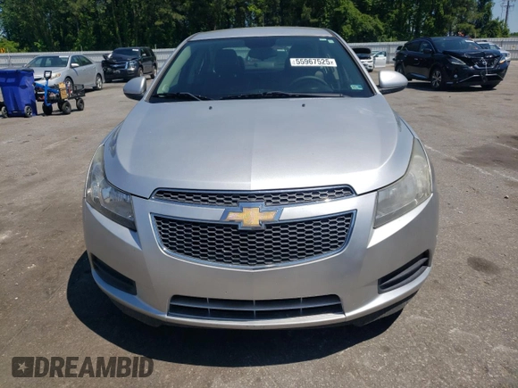 2012 Chevrolet Cruze 2LT with VIN 1G1PG5SC6C7360540, listed as a Copart auction lot 55967525 with 94,863 mi miles and Clean Title. Bid and sale history available at DreamBid. Image 5.