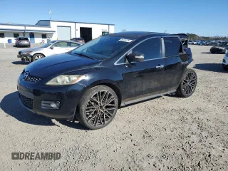 2007 Mazda CX-7 Touring with VIN JM3ER293870116407, listed as a Copart auction lot 86784764 with 150,739 mi miles and Salvage Title. Bid and sale history available at carsss.com. Image 1.