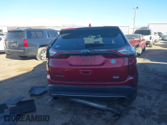2016 Ford Edge SEL z VIN 2FMPK3J98GBB99374, wystawiony jako IAAI lot #41392216 z przebiegiem Nie podano mil oraz . Historia ofert i sprzedaży dostępna na DreamBid. Obrazek 17.