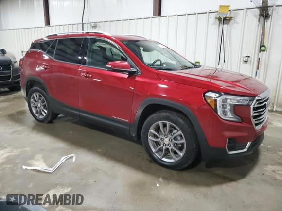 2022 GMC Terrain SLT with VIN 3GKALVEV4NL175721, listed as a Copart auction lot 86274264 with 56,121 mi miles and Salvage Title. Bid and sale history available at carsss.com. Image 4.