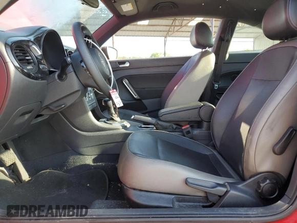 2015 Volkswagen Beetle Fleet Edition with VIN 3VWF17AT9FM626299, listed as a Copart auction lot 52095715 with 98,156 mi miles and Salvage Title. Bid and sale history available at DreamBid. Image 7.