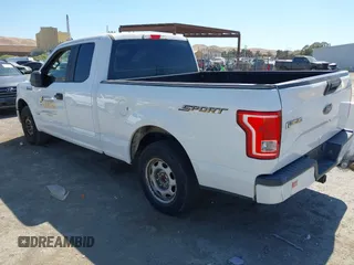 2016 Ford F-150 XL with VIN 1FTEX1CP8GKG02157, listed as a IAAI auction lot 42782543 with 176,667 mi miles and . Bid and sale history available at DreamBid. Image 3.
