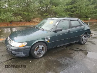 1999 Saab 9-3 with VIN YS3DD55N3X2087794, listed as a Copart auction lot 81641574 with 144,061 mi miles and Clean Title. Bid and sale history available at carsss.com. Image 1.