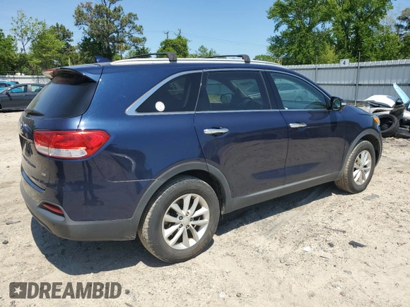 2018 Kia Sorento LX with VIN 5XYPG4A35JG399395, listed as a Copart auction lot 54314985 with 115,931 mi miles and Clean Title. Bid and sale history available at carsss.com. Image 3.