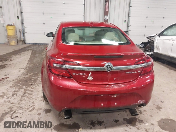 2015 Buick Regal with VIN 2G4GK5EX4F9284884, listed as a IAAI auction lot 41048709 with 135,227 mi miles and . Bid and sale history available at DreamBid. Image 16.