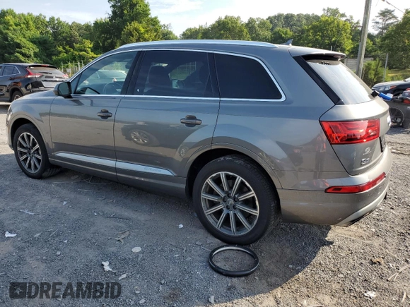 2017 Audi Q7 Premium Plus with VIN WA1LAAF76HD033118, listed as a Copart auction lot 66484325 with 155,037 mi miles and Clean title. Bid and sale history available at DreamBid. Image 2.