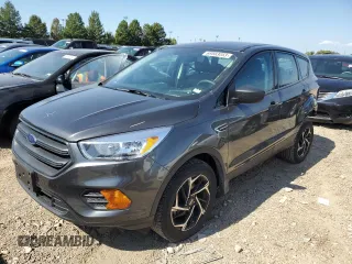 2017 Ford Escape S with VIN 1FMCU0F79HUE54348, listed as a Copart auction lot 69583053 with 95,131 mi miles and Salvage Title. Bid and sale history available at carsss.com. Image 1.