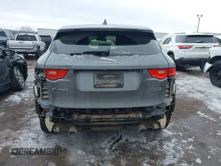 2018 Jaguar F-Pace 25t Prestige with VIN SADCK2FX4JA351050, listed as a IAAI auction lot 41554865 with 107,341 mi miles and . Bid and sale history available at DreamBid. Image 6.