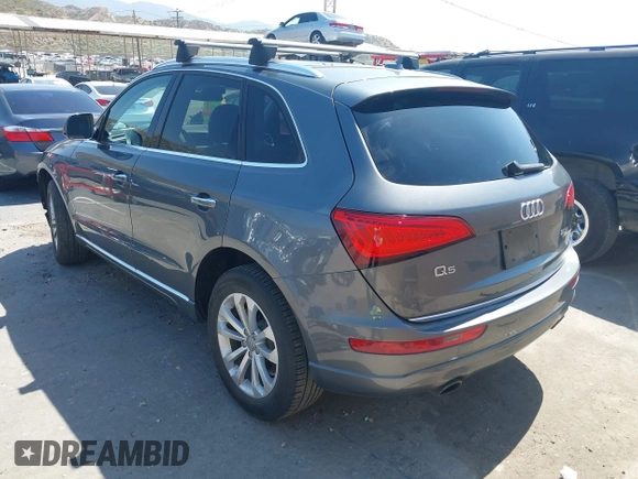 2016 Audi Q5 Premium with VIN WA1C2AFP3GA064615, listed as a IAAI auction lot 42346365 with 89,893 mi miles and . Bid and sale history available at DreamBid. Image 3.